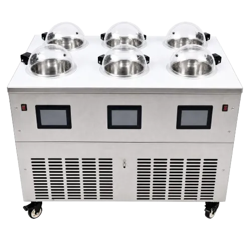 GLACIO hard serve batch freezer control panel