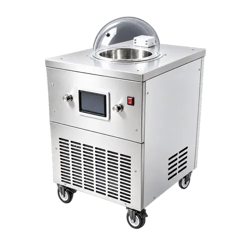 GLACIO GB-Series open-bowl showcase batch freezer front view